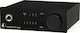 Pro-Ject Audio Head Box S2 Digital Black Επιτραπέζιος Ψηφιακός Ενισχυτής Ακουστικών 2 Καναλιών με DAC, USB και Jack 6.3mm