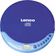 Lenco Φορητό Ηχοσύστημα CD-011 με CD σε Μπλε Χρώμα