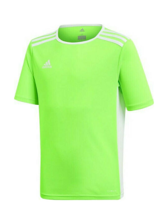 Adidas Kids T-shirt Green Entrada Jersey