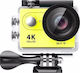 Eken H9R Action 4K Ultra HD Camera Waterpoof with Case Wi-Fi Connected with Display 2" Yellow