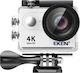 Eken H9R Action 4K Ultra HD Camera Waterpoof with Case Wi-Fi Connected with Display 2" White