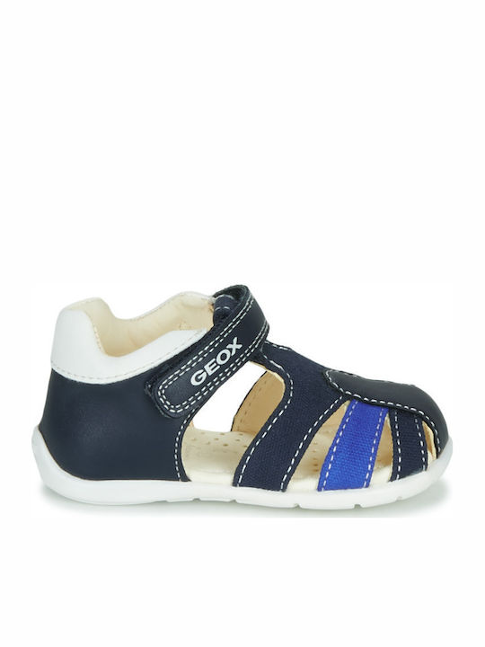Geox Shoe Sandals Elthan Anatomic Navy Blue