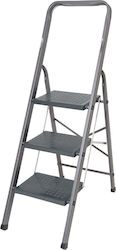 Vasomichaniki Step Ladder Aluminum 3 Stair 75cm