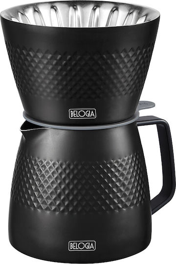 Belogia pos 400 Pour Over Set Ανοξείδωτο Μαύρο