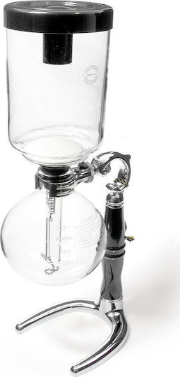 Yama Glass tca-5d Χωρίς Εστία Syphon Γυάλινο Διάφανο 130x150x390mm