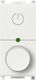 Vimar Recessed LED Front Dimmer Switch Rotary White