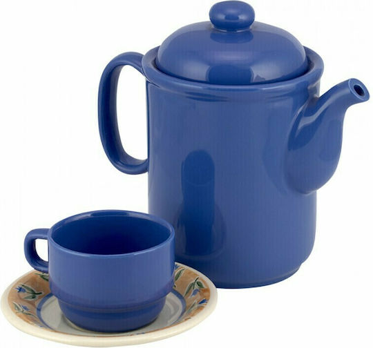 WM Collection Σετ Τσαγιού από Πορσελάνη 1350ml 9τμχ