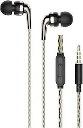 Hoco M71 In-ear Handsfree με Βύσμα 3.5mm Μαύρο