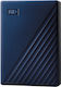 Western Digital My Passport for Mac USB 3.2 / USB-C Externe HDD 5TB 2.5" Blau