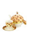 WM Collection Tea Set with Cup Porcelain Multicolored 1350ml 9pcs