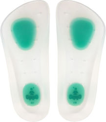 Oppo 3/4 Work Insoles Made of Silicone 2 Pieces