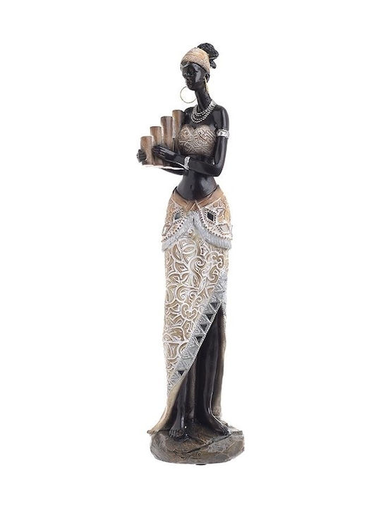 Inart Decorative Statuette made of Plastic 9x9x36cm 1pcs