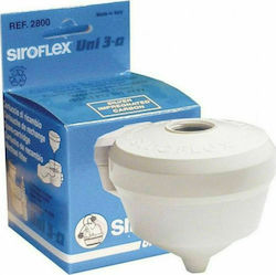 Siroflex Ersatz-Wasserfilter für Wasserhahn aus Aktivkohle UNI 3-a 1Stück