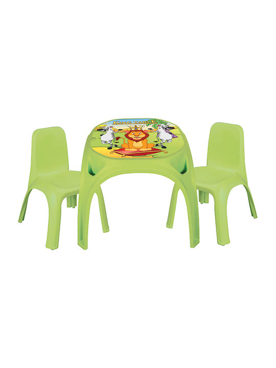 Kids Table and Chairs Set made of Plastic