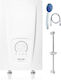 Clage CEX 6/9 Shower Wall Mounted Inverter Electric Single-Phase Instant Water Heater for Bathroom 8.8kW