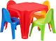 Keren Kids Table and Chairs Set made of Plastic Multicolour Starplay
