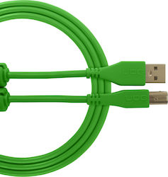 UDG USB 2.0 Кабел USB-A мъжки - USB-B мъжки Зел...