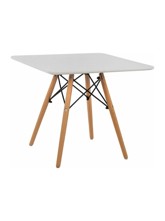 Minimal Kid Kids Table made of Wood White