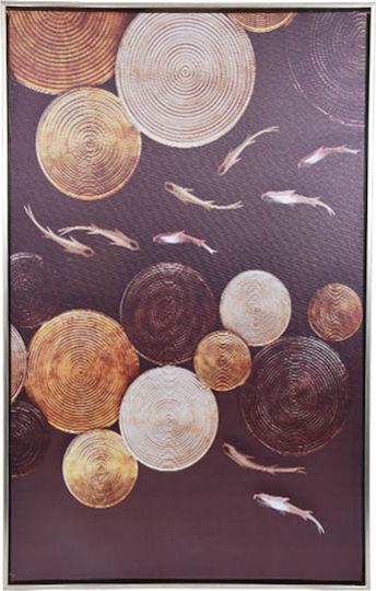Fylliana Fish Κάδρο Μεταλλικό 50x80cm