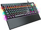 Omega Varr Neon Gaming Mechanical Keyboard with Jixian Blue switches and RGB lighting (English US)