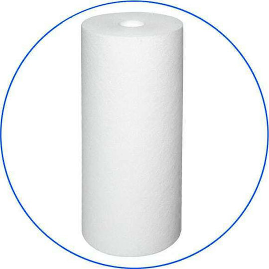 Aqua Filter Ersatz-Wasserfilter Zentrales Wasserfiltersystem / Umkehrosmose (RO) / Unter der Spüle aus Polypropylen 20" Groß-Blau FCPS1M20B 1 μm (Mikrometer)