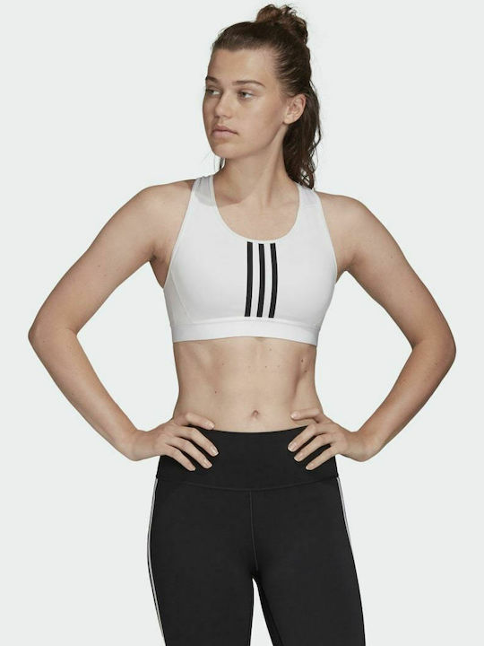 adidas Don't Rest 3-Stripes Women's Sports Bra without Padding Black