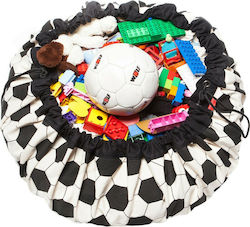 Play&go Kids Fabric Playmat Football Black
