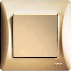 Lineme Recessed Wall Switch Single with Frame A...