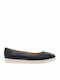Leather Ballerinas D Genova Black