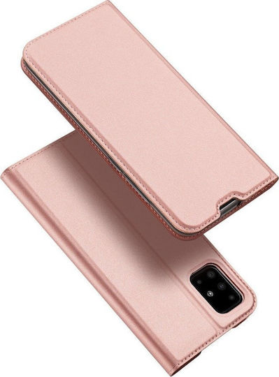Dux Ducis Skin Pro Book Synthetic Leather Rose Gold (Galaxy A71)