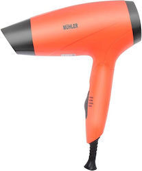 Muhler Reisehaartrockner 1400W Orange