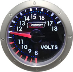 Auto Gs Prosport Diamond Car Column Voltmeter Analog Instrument 52mm