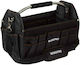 WorkPro Open Top Over the Shoulder Tool Bag Black L27.5xW41xH23.5cm