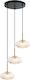 Viokef Ester Pendant Light Transparent with Socket G9 47x47x150cm