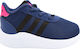 Adidas Pantofi Sport pentru Copii Alergare Lite Racer 2 Tech Indigo / Core Black / Shock Pink