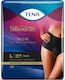 Tena Silhouette Noir Plus Incontinence Underwear Large Black 8pcs