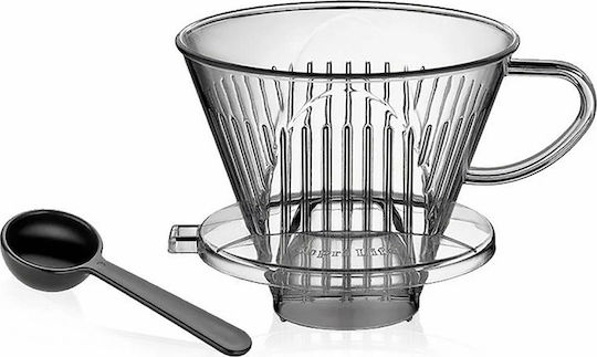 Cilio Mărimea 4 Picurător de cafea Plastic Transparent 135x135x105mm