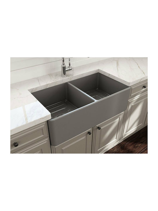 Bocchi 1139 1139-411 Undermount Sink Porcelain ...