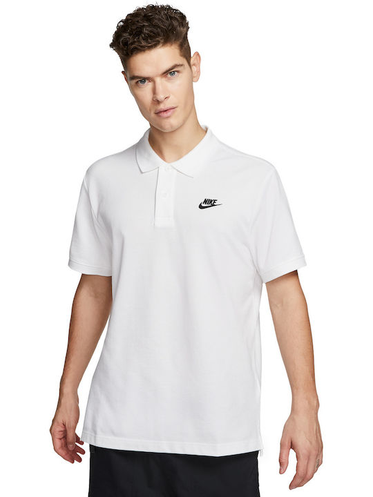 Polo Short Sleeve Blouse White