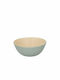 from Bamboo Wooden Salad Bowl Grey 17x17x7cm