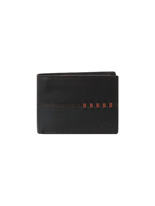 Lavor Men's Leather Wallet with RFID Black