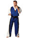 Olympus Sport Semi Contact Uniform Ενηλίκων / Παιδική Στολή Kick Boxing Μπλε