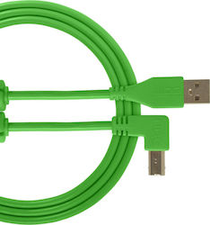 UDG USB 2.0 Кабел USB-A мъжки - USB-B мъжки Зел...