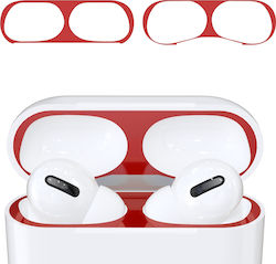 KWmobile Sticker για θήκη AirPods Pro 2τμχ Stickers Red for Apple AirPods Pro