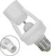 GloboStar Socket Extension for E27 White 77860