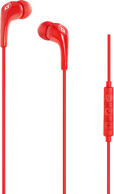 TTEC Soho In-ear Handsfree with 3.5mm Connector Red