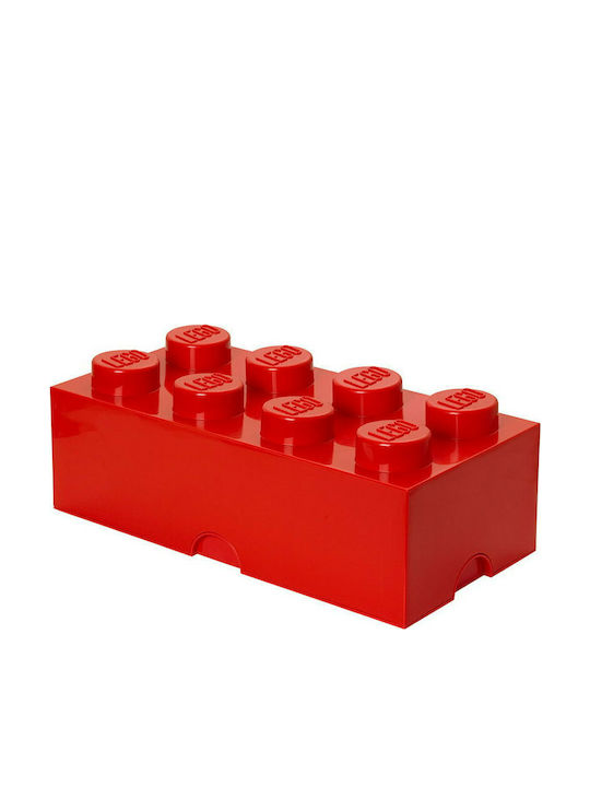 Lego Παιδικό Κουτί Αποθήκευσης από Πλαστικό 8-Stud Κόκκινο 50x25x17cm