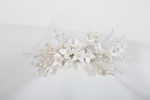 Handmade Bridal Kwaf - Pieptene K513, sil-k513