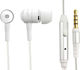 Esperanza EH162W In-ear Handsfree με Βύσμα 3.5mm Λευκό
