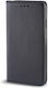 Forever Smart Magnet Buchen Sie Synthetisches Leder Schwarz (Redmi S2)